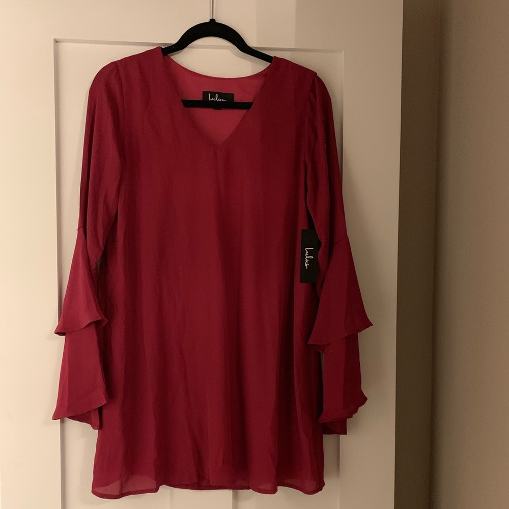 Lulu’s dress.
